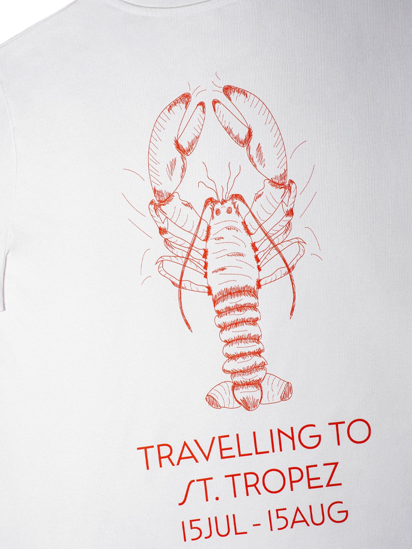 Let's Match and Never Meet T-Shirt - White