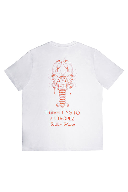 Let's Match and Never Meet T-Shirt - White