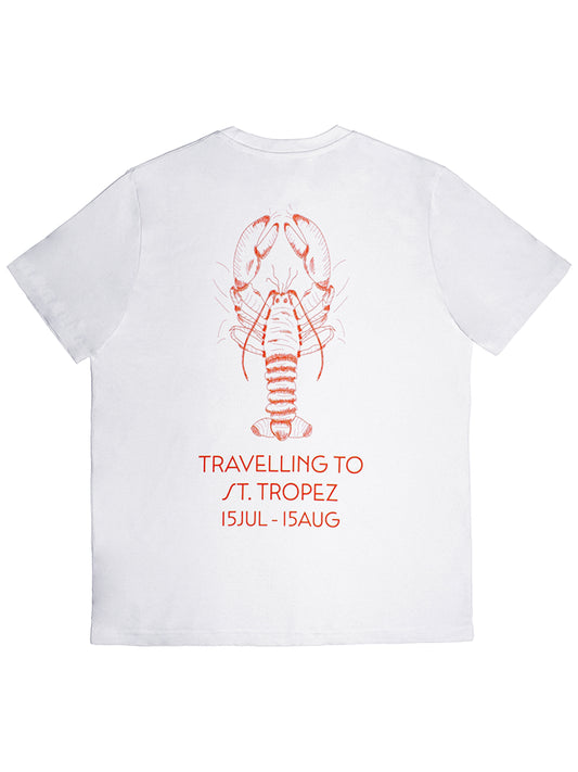 Let's Match and Never Meet T-Shirt - White