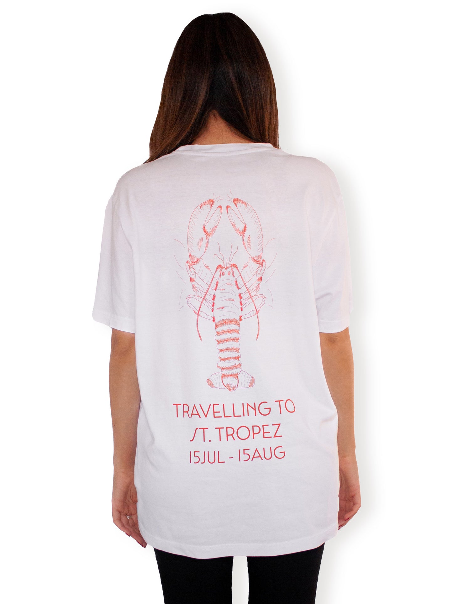 Let's Match and Never Meet T-Shirt - White